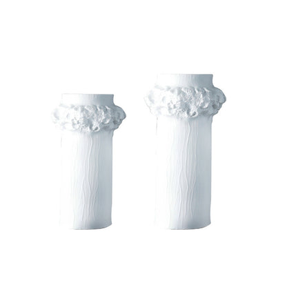 Kunsthandwerkliche dekorative Harzvase