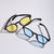 Damen modische Sonnenbrille mit innovativem Design und mattem Kunststoffrahmen Brehn