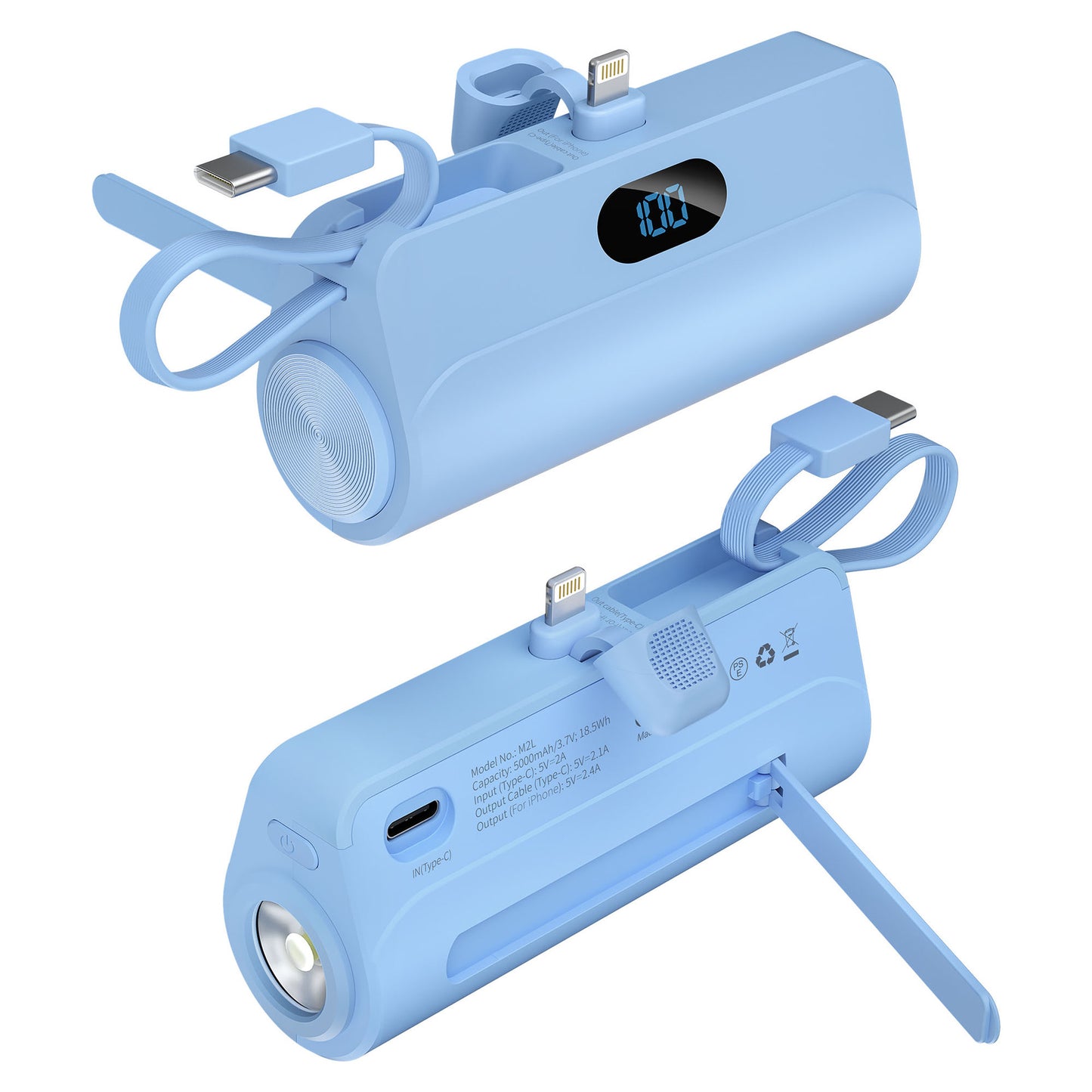 Tragbares Powerbank mit Integriertem Lautsprecher Brehn