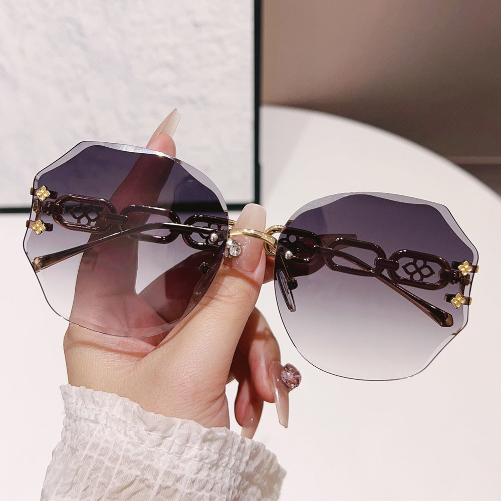 Elegante Übergroße Achteckige Sonnenbrille Brehn