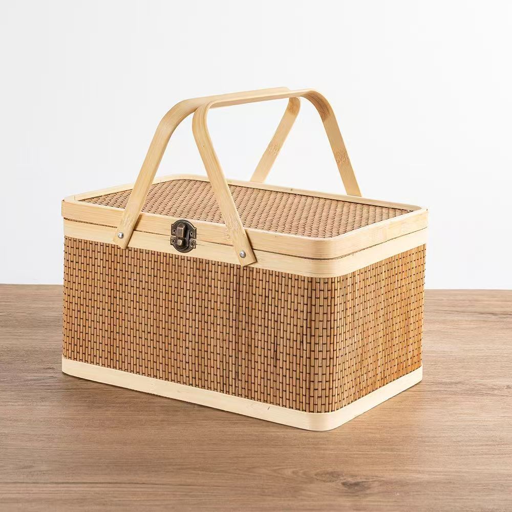 Praktischer Aufbewahrungskorb Aus Rattan Brehn