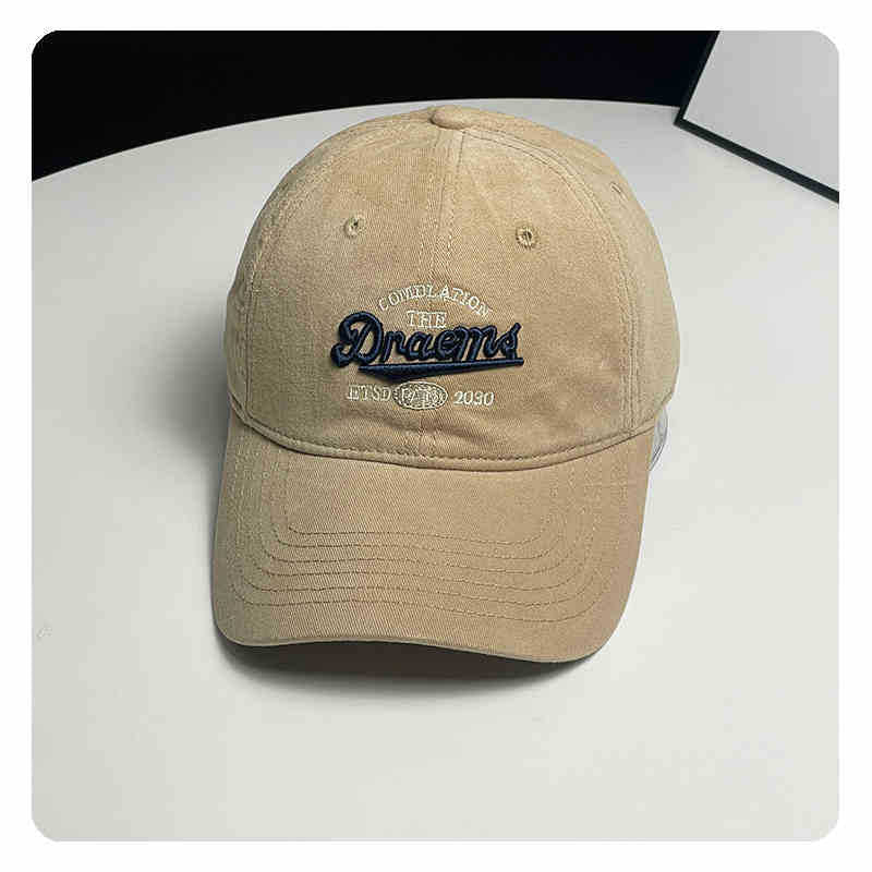 Unisex Vintage-inspirierte bestickte Baseballmütze Brehn