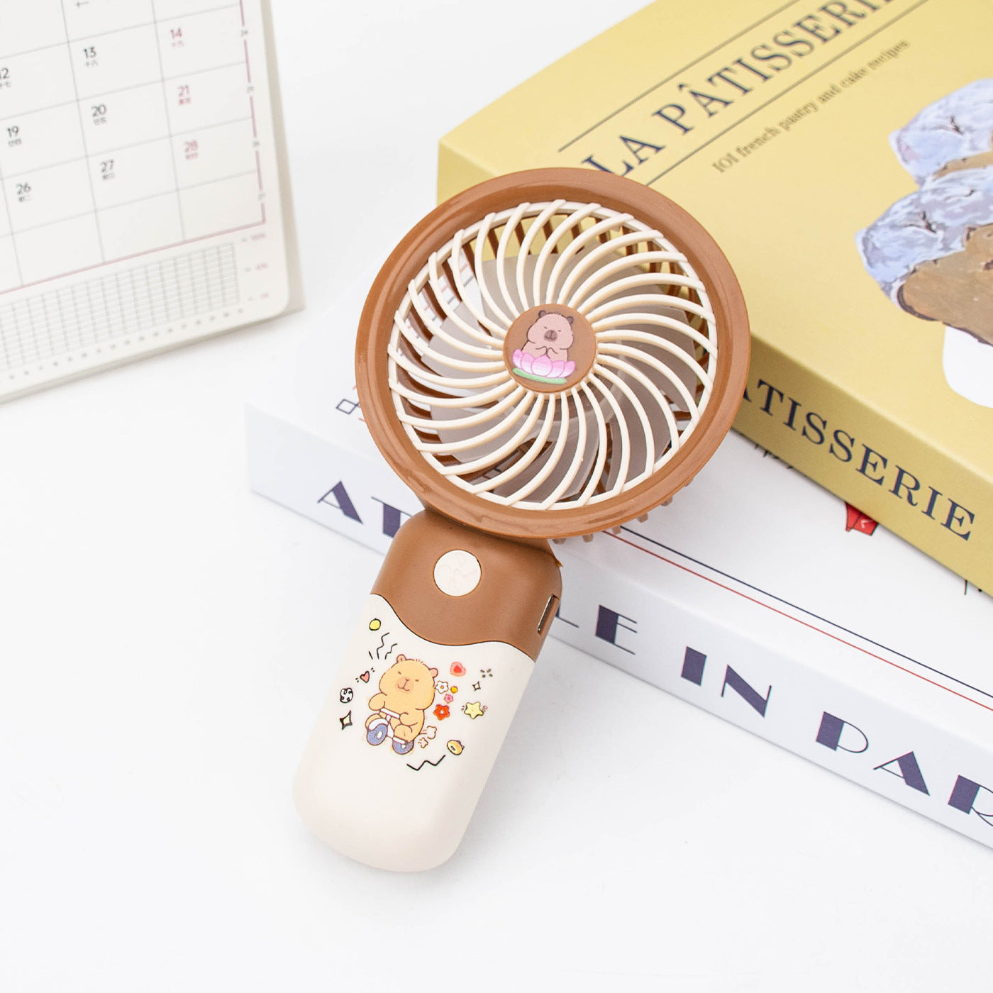 Damen Tragbarer Handventilator mit niedlichem Motiv Brehn