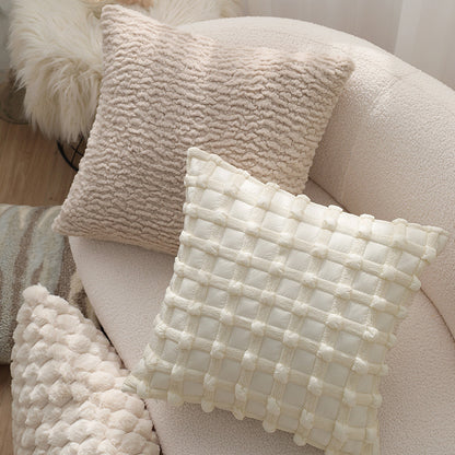 Kuschelkissen im Teddyfell-Stil Brehn