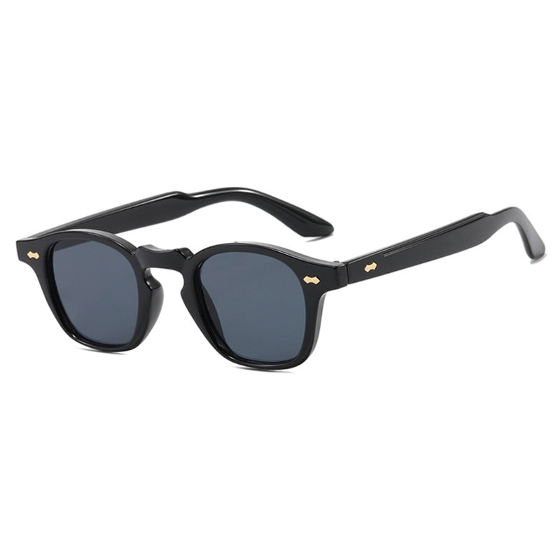 Damen geometrische Sonnenbrille mit schützendem UV-Filter und zeitgemäßem Design Brehn