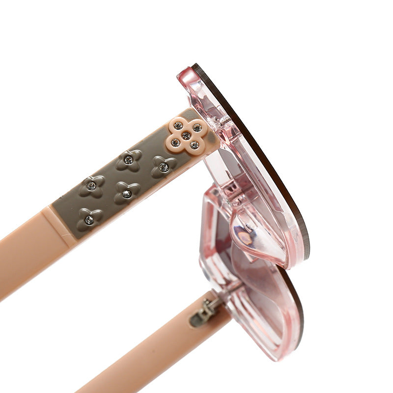 Damen Sonnenbrille mit extravaganten Schmuckdetails Brehn