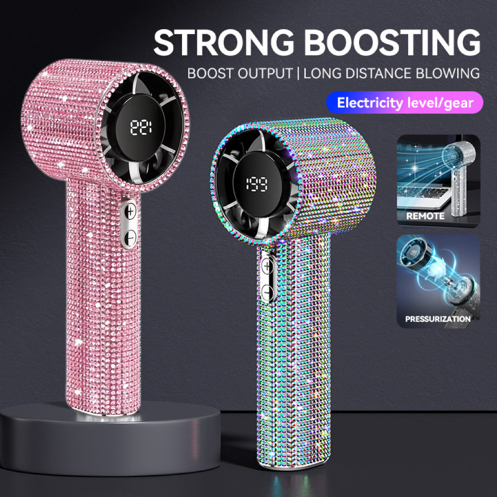 Damen Hochleistungs-Handheld-Fön mit brillanten Akzenten Brehn