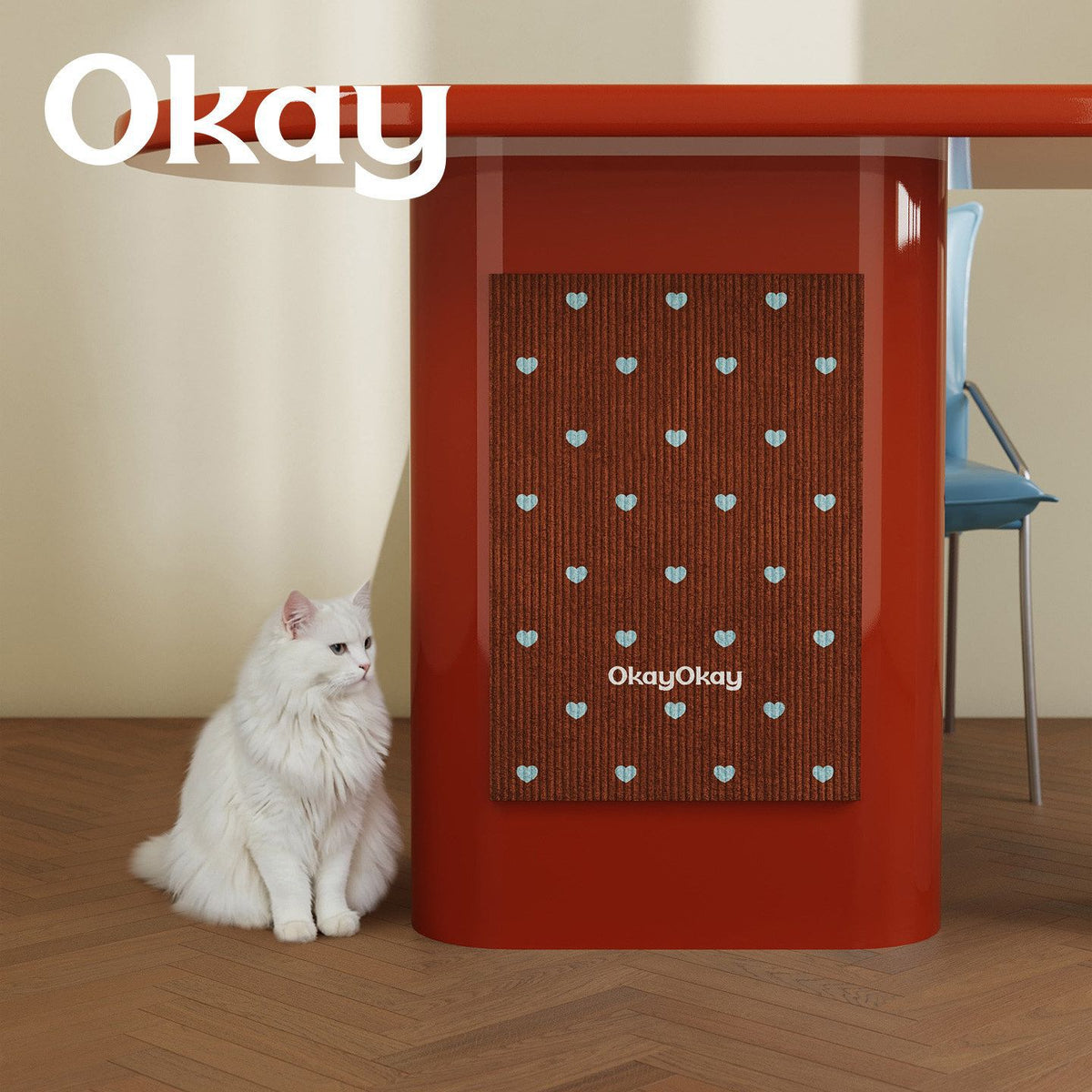 Decorative Absorbent Ribbed Kitchen Drying Mat