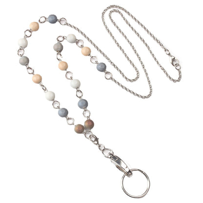 Perlen Schlüsselanhänger Lanyard Halter Brehn