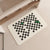 Moderne geometrische Muster Badezimmermatte Brehn