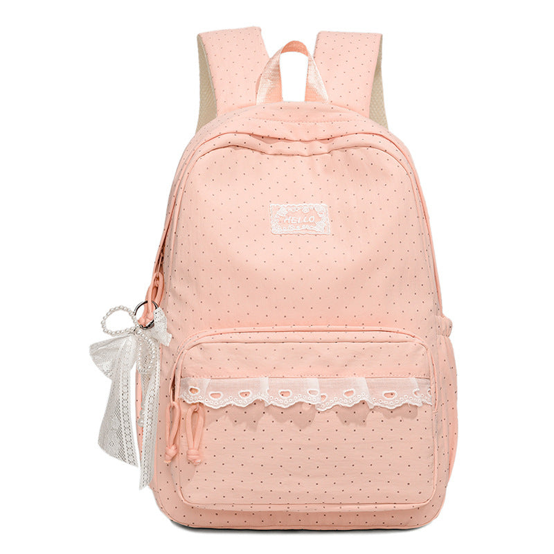 Stylischer Punkte Rucksack Brehn