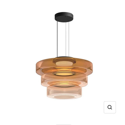 Moderne geometrische Pendelleuchte