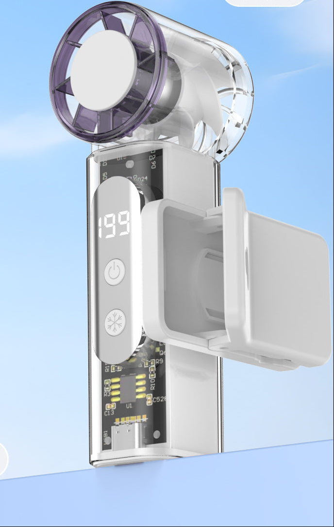 Damen Tragbarer Hochleistungs-Mini-Ventilator Brehn