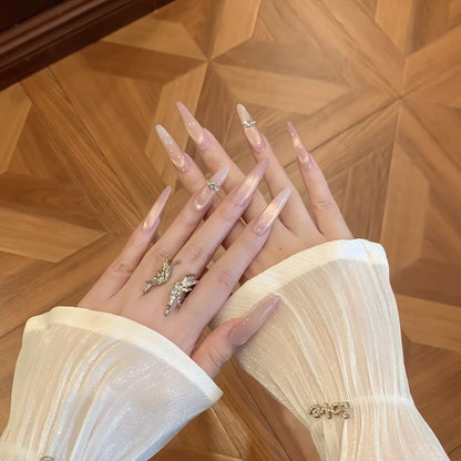 Elegante Stiletto-Nagelverlängerungen  1791717353