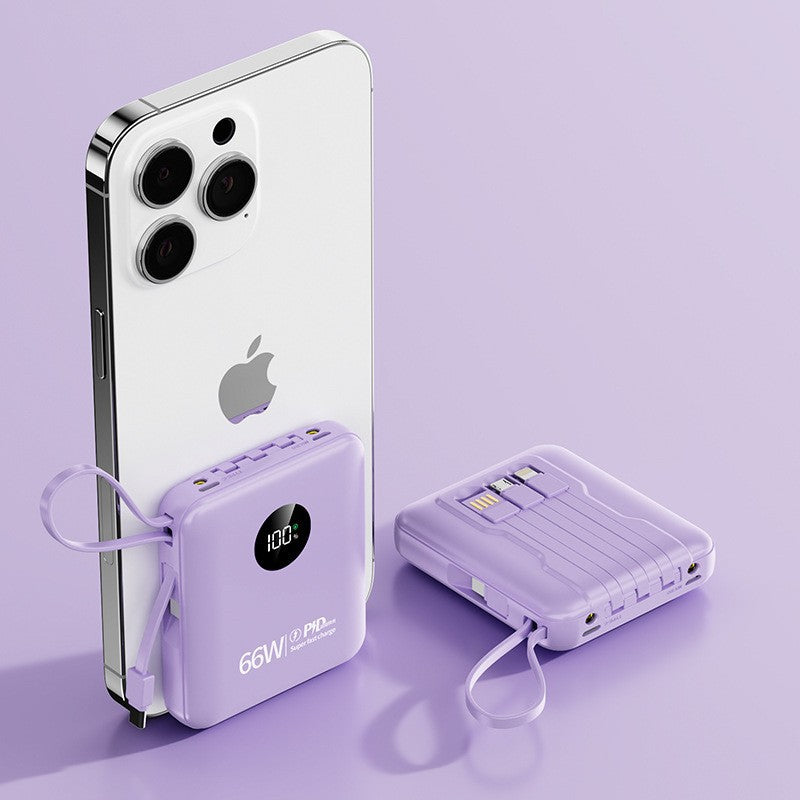 Tragbare Powerbank mit Smart Charging und Lcd-Anzeige Brehn