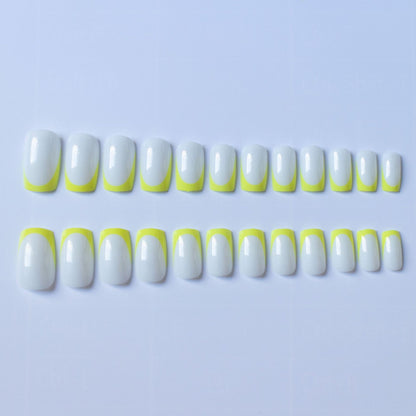 Künstlerisches Nageldesign-Kit mit Neonspitzen