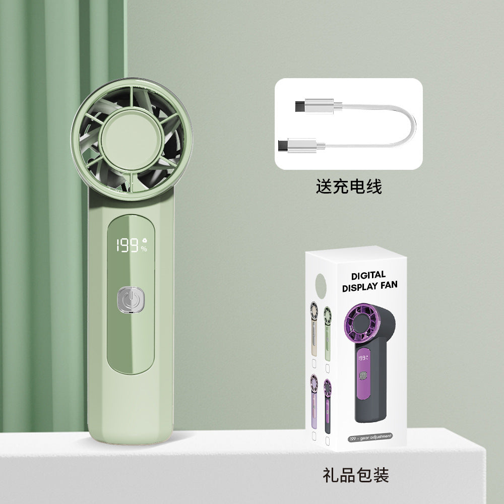 Unisex tragbarer Handheld Digital Display Ventilator Brehn