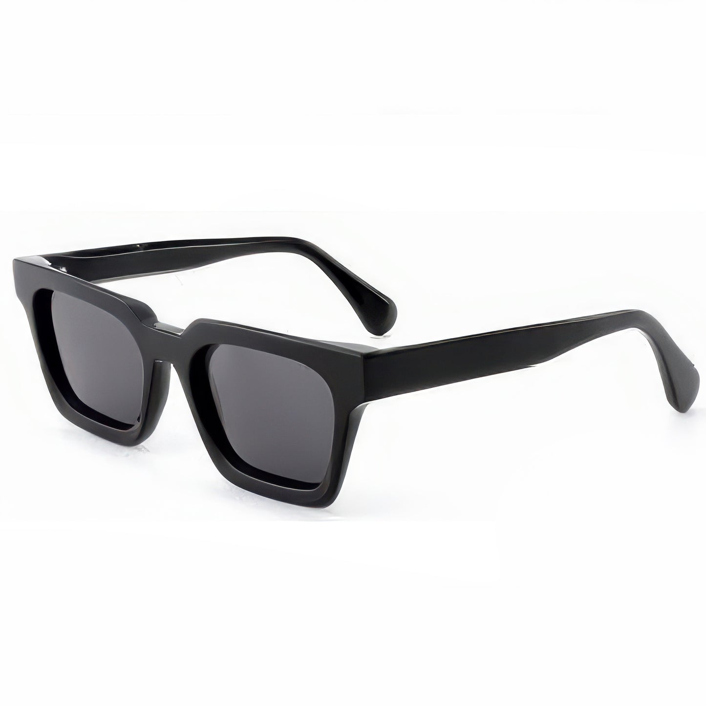 Damen stylische Sonnenbrille im modernen Design mit robustem, transparenten Rahmen Brehn