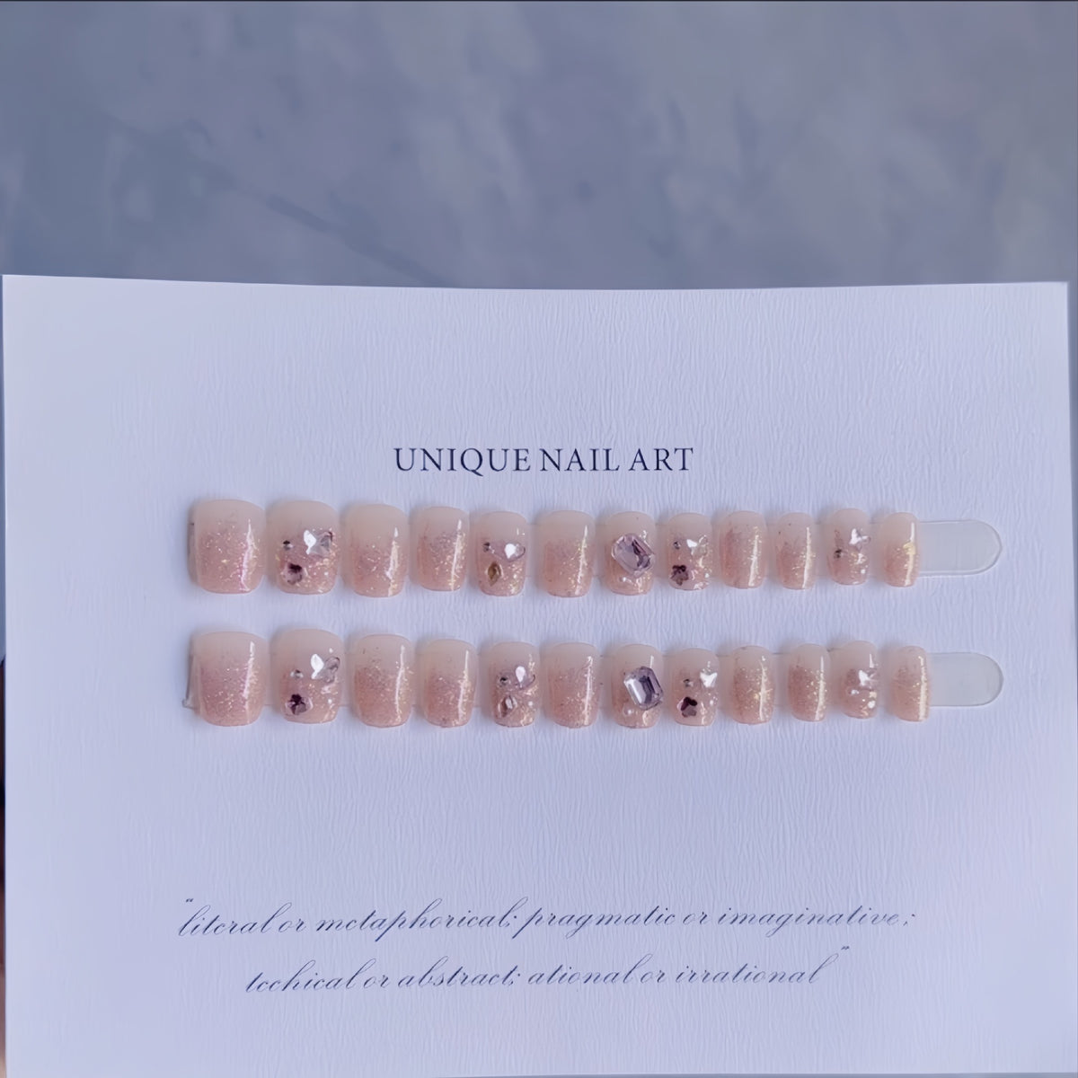 Einzigartiges Dekorativer Nagelset Brehn