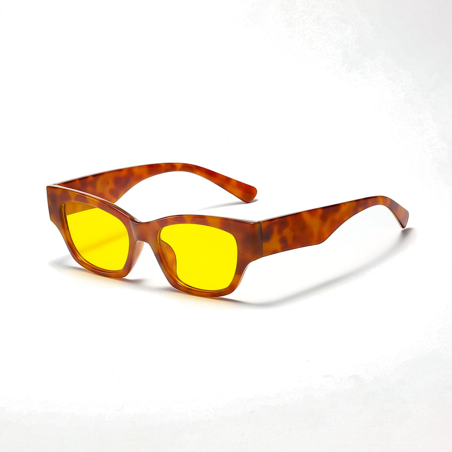 Damen stilvolle quadratische Sonnenbrille mit UV-Schutz und modernem Design Brehn