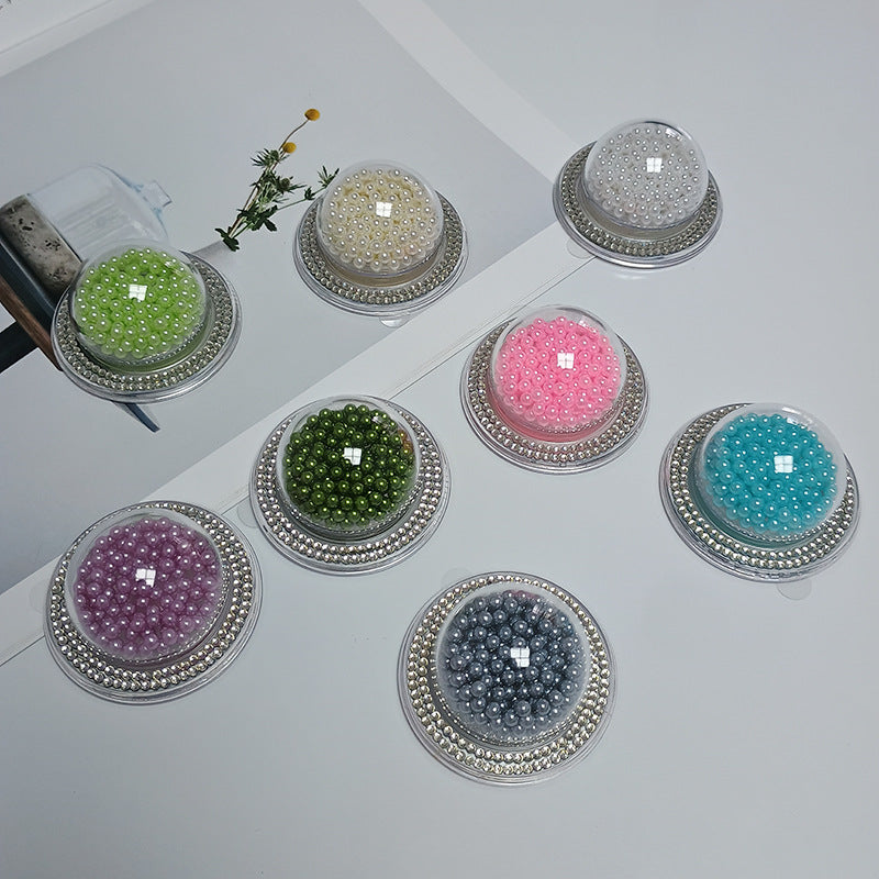 Dekorativer Beaded Kosmetikspiegel Brehn