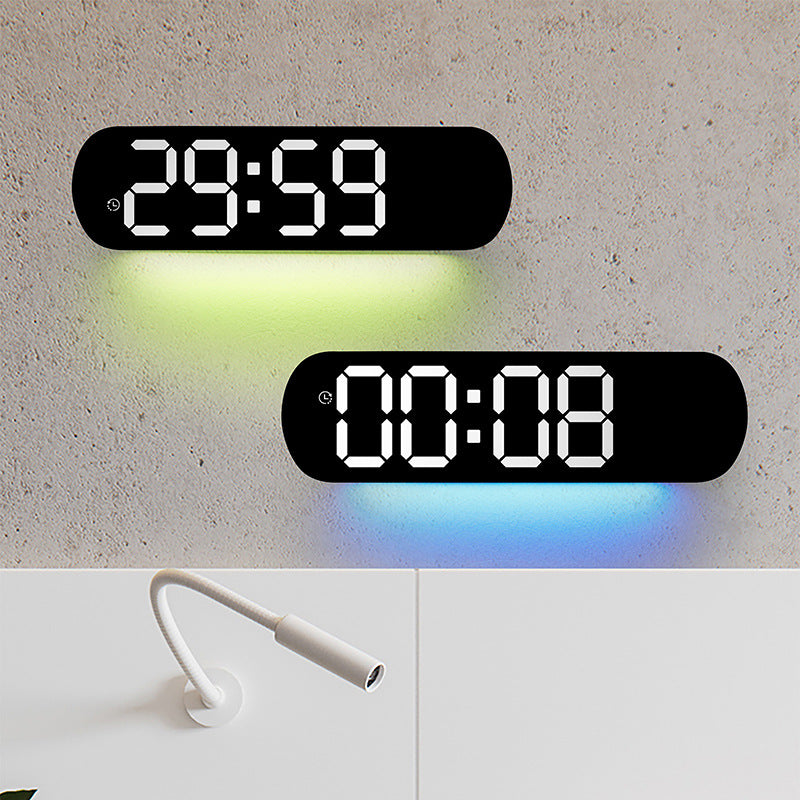 Digitaler LED-Wecker mit großem Display und Temperaturanzeige Brehn