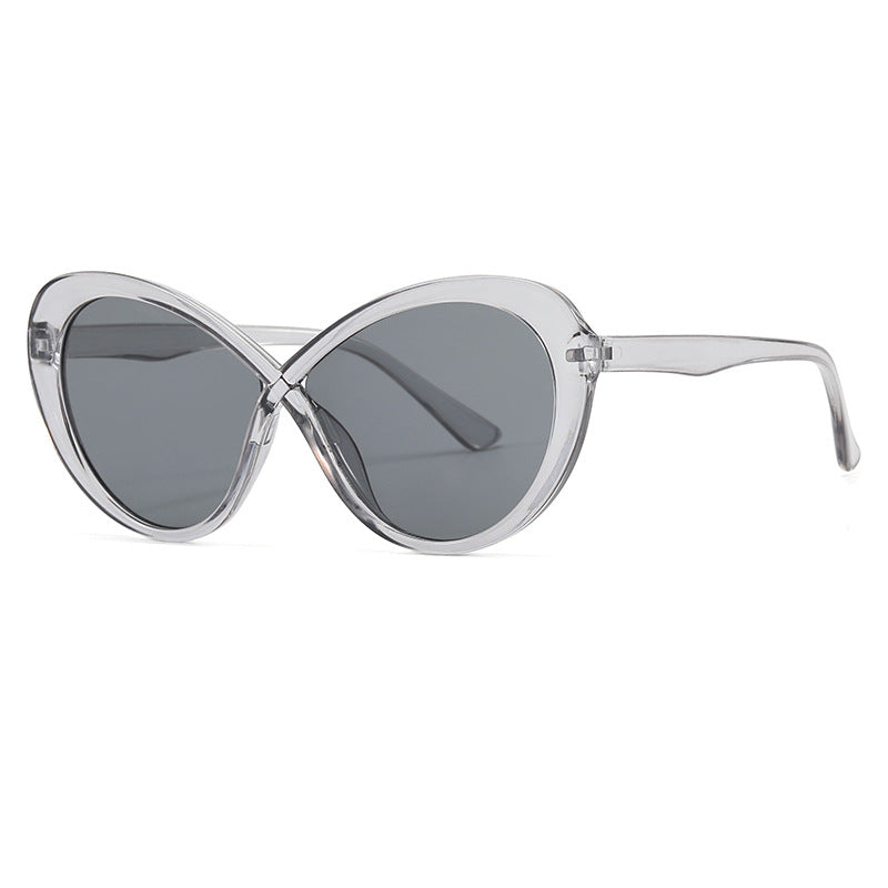 Damen Cat-Eye Sonnenbrille mit verspiegelten Gläsern Brehn