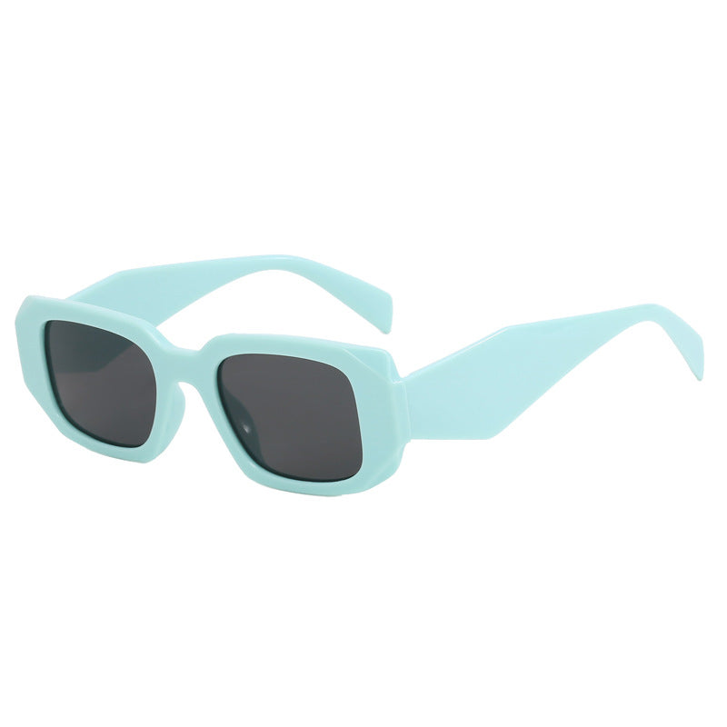 Damen modische oversized Sonnenbrille im angesagten Rechteck-Design Brehn