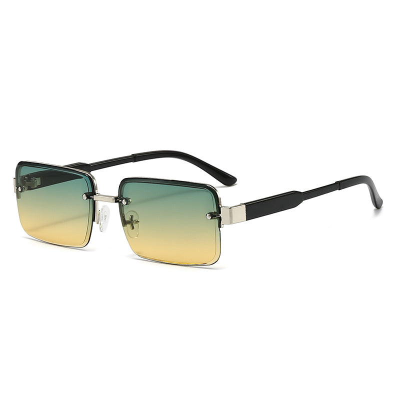 Damen Designer-Sonnenbrille im modernen Rechteck-Design Brehn