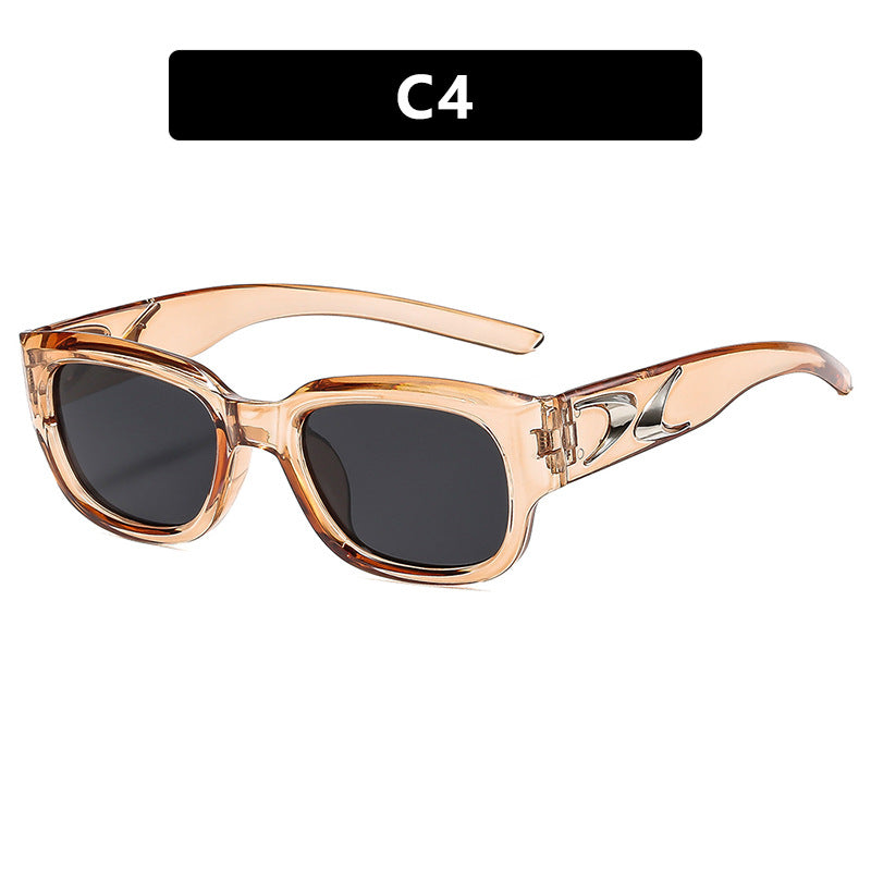 Damen Sonnenbrille im modischen Retro-Design mit stilvollen Akzenten Brehn