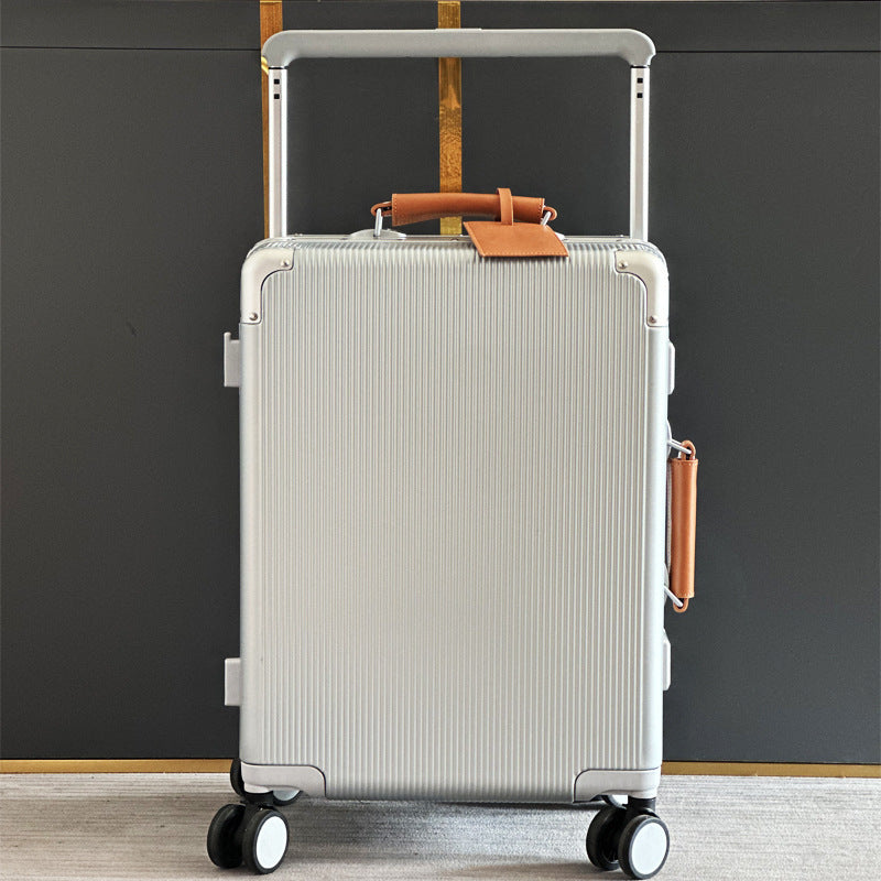 Elegante Hartschalen-Rollreisetasche