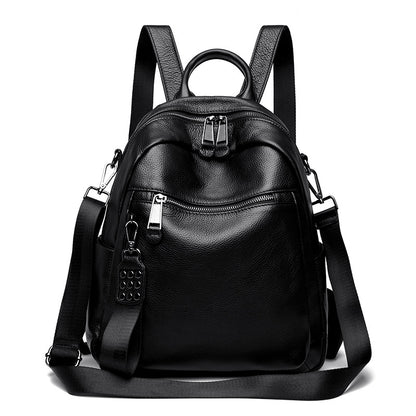 Vielseitiger Multifunktionaler Leder Rucksack Brehn