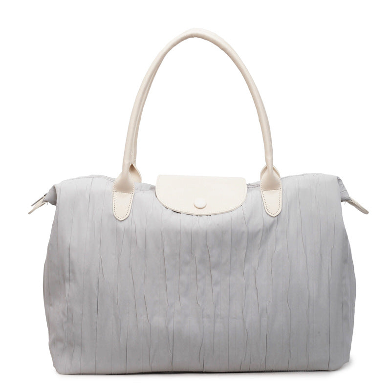 Damen Modische Reisetasche mit eleganter Faltenoptik Brehn