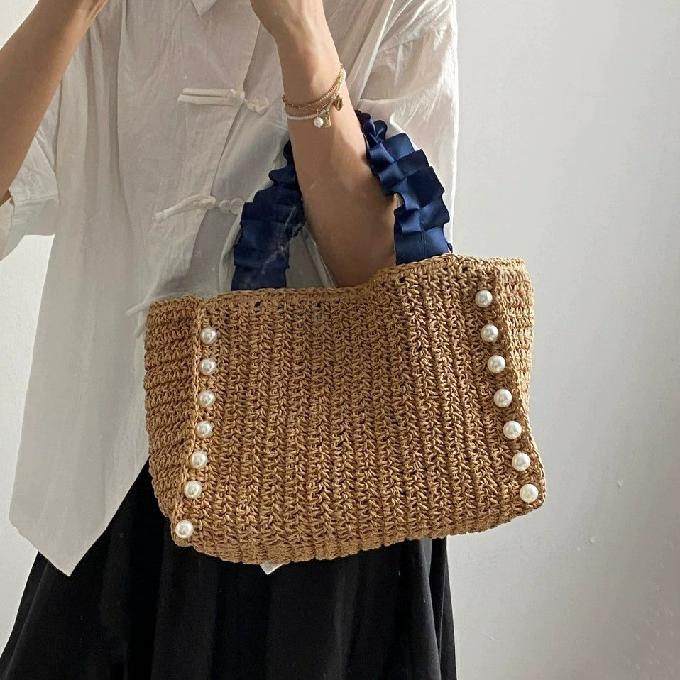 Beuteltasche mit Rüschengriff Brehn
