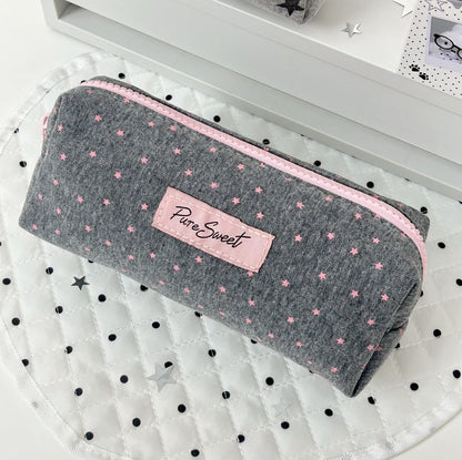 Stilvolle Sternenprint Bleistift Tasche