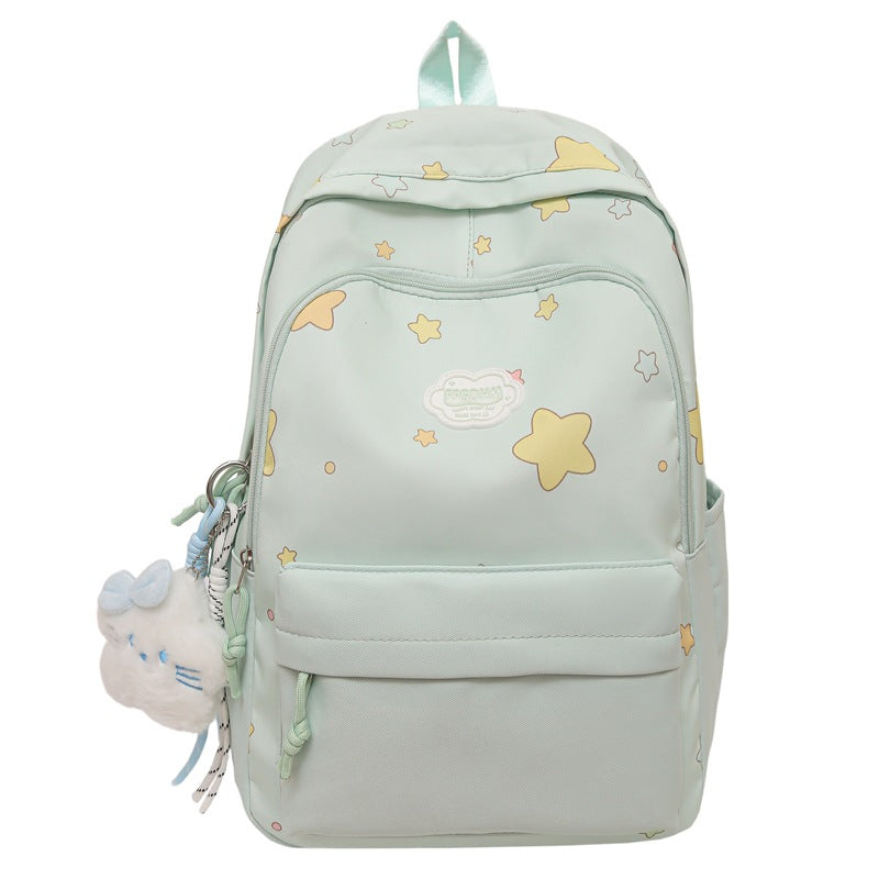 Verspielter Sternen Druck Rucksack Brehn