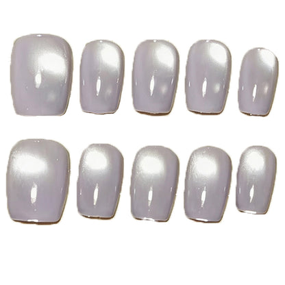 Elegantes Glänzendes Aufklebenägel-Set Brehn