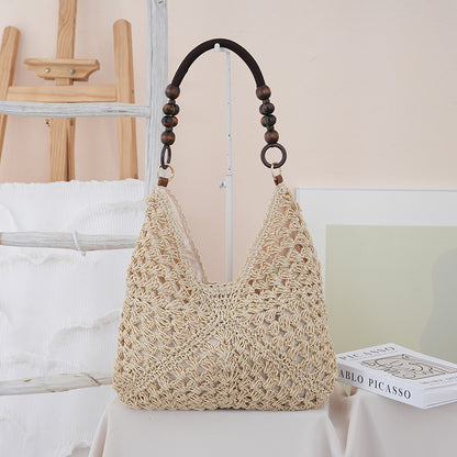Handgefertigte Stricktafel-Tasche Brehn