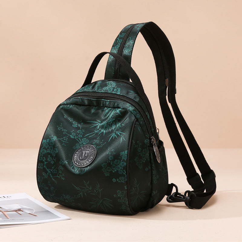 Blumenmuster Mini-Rucksack Brehn