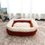 Gemütliches quadratisches Hundebett