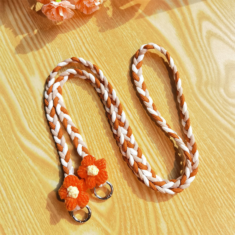 Gewebtes florales Muster Utility Lanyard Brehn