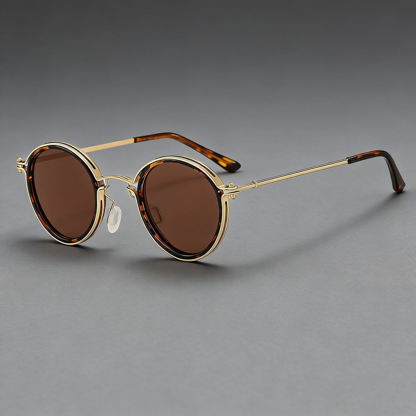 Vintage inspirierte runde Sonnenbrille Brehn