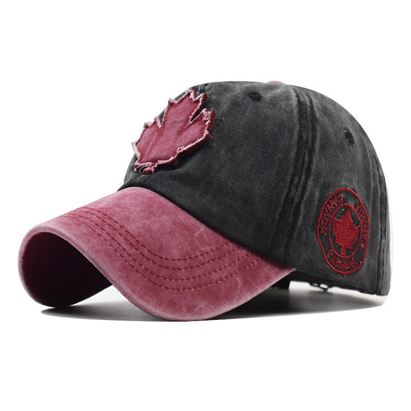 Damen Distressed Canvas Baseball Cap Brehn