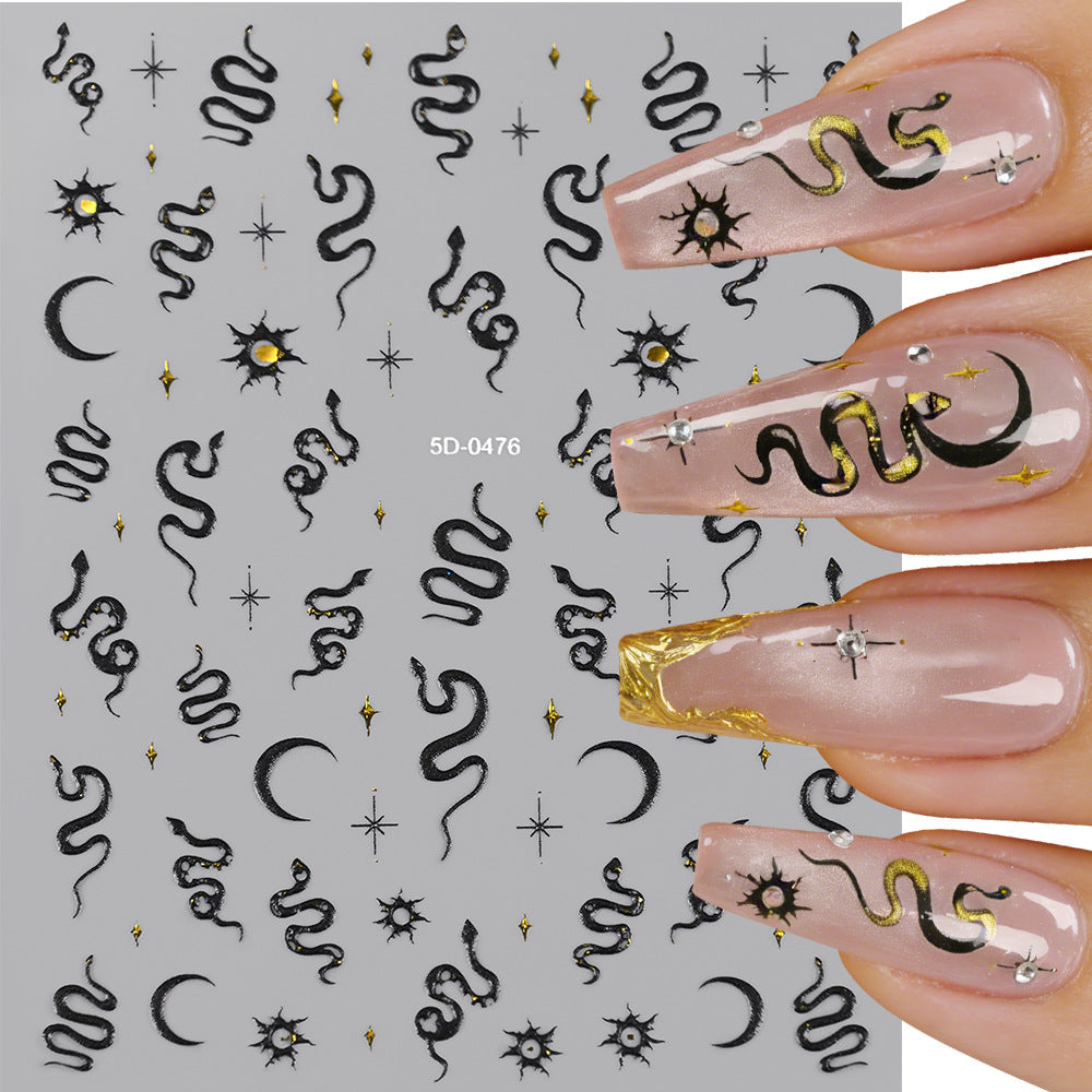 Himmlische Themen-Nagelkunst-Sticker