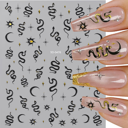 Himmlische Themen-Nagelkunst-Sticker