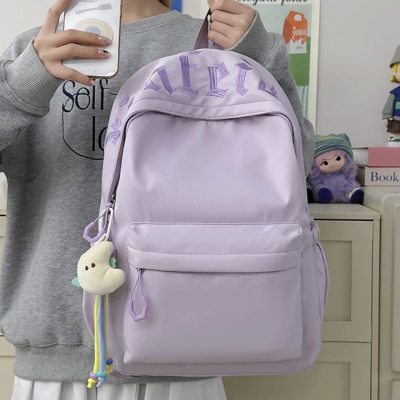 Modischer Rucksack mit Abnehmbaren Charms Brehn