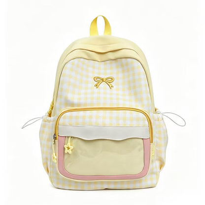 Multi-Funktionaler Karierter Rucksack Brehn