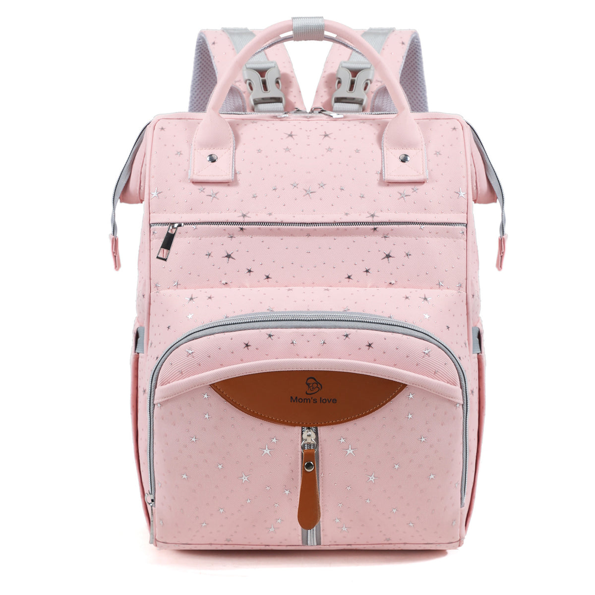 Stylische Multi-Taschen Wickelrucksack Brehn