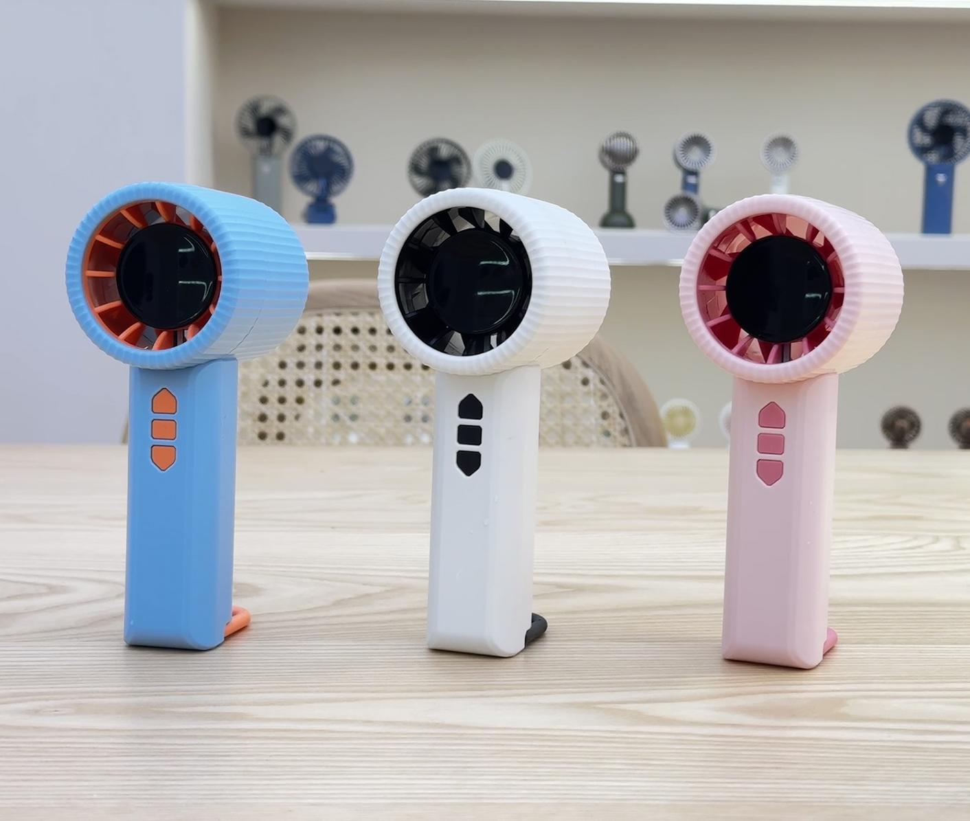 Unisex Tragbarer Handventilator mit leistungsstarkem Akku und kompaktem Design Brehn
