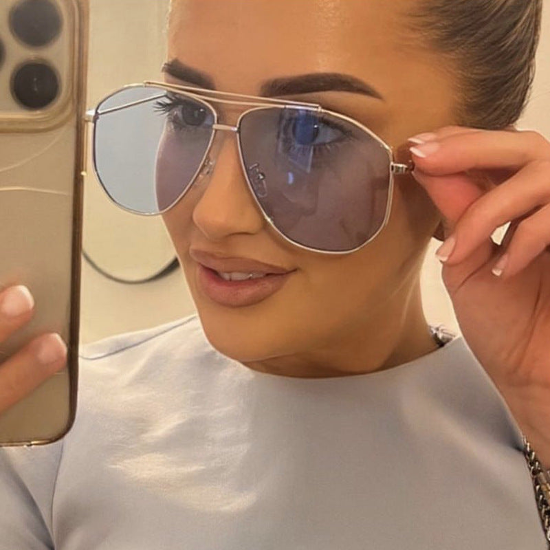 Damen Oversize Sonnenbrille mit modernem Design und hochgradigem UV-Schutz Brehn